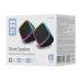 Акустическая система ColorWay Cubix 2.0 RGB USB Black (CW-SPU05BK)
