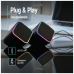 Акустическая система ColorWay Cubix 2.0 RGB USB Black (CW-SPU05BK)