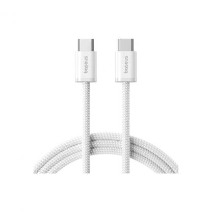 Дата кабель USB-C to USB-C 1.0m 100W white Baseus (P10381400211-00)