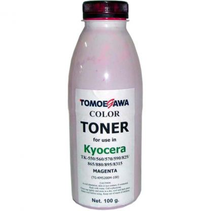 Тонер KYOCERA TK-550/825/865/880/895/8315 100г Magenta Tomoegawa (TG-KM5200M-100)