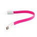 Дата кабель USB 2.0 AM to Type-C 0.18m pink Extradigital (KBU1788)