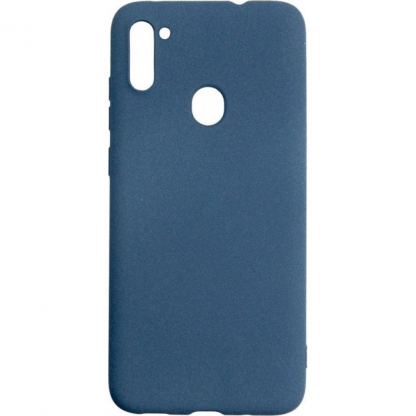 Чохол до мобільного телефона Dengos Carbon Samsung Galaxy M11, blue (DG-TPU-CRBN-70) (DG-TPU-CRBN-70)