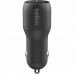 Зарядное устройство Belkin Car Charger 24W Dual USB-A, USB-A - MicroUSB, 1m, black (CCE002BT1MBK)
