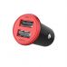 Зарядний пристрій ColorWay 2USB AUTO ID 3.4A (17W) red/black (CW-CHA026-BK)