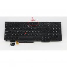 Клавиатура ноутбука Lenovo ThinkPad T15 Gen1/Gen2 черн с черн с подсв ТП UA (A46204)