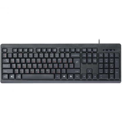 Клавиатура Maxxter KB-112-U USB Black (KB-112-U)