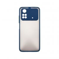 Чехол для моб. телефона Dengos Matte Poco M4 Pro 4G (blue) (DG-TPU-MATT-116)