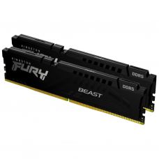 Модуль памяти для компьютера DDR5 16GB (2x8GB) 5600 MHz Beast Kingston Fury (ex.HyperX) (KF556C36BBEK2-16)