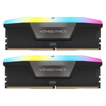 Модуль памяти для компьютера DDR5 32GB (2x16GB) 7200 MHz Vengeance RGB Corsair (CMH32GX5M2X7200C34)