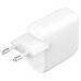 Зарядное устройство Belkin 30W 2хUSB-С PD PPS white (WCB010VFWH)