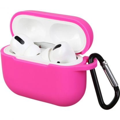 Чехол для наушников Armorstandart Silicone Case для Apple Airpods Pro Hot Pink (ARM56077)