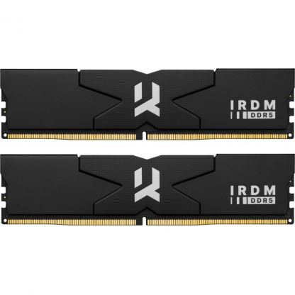 Модуль памяти для компьютера DDR5 32GB (2x16GB) 5600 MHz IRDM Black Goodram (IR-5600D564L30S/32GDC)