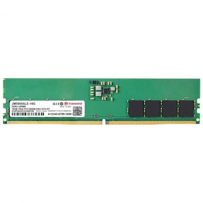 Модуль памяти для компьютера DDR5 16GB 5600 MHz JetRam Transcend (JM5600ALE-16G)