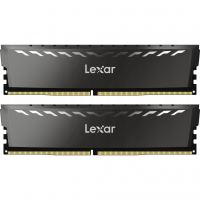 Модуль памяти для компьютера DDR4 16GB (2x8GB) 3200 MHz Thor Dark Gray Lexar (LD4BU008G-R3200GDXG)