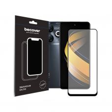 Стекло защитное BeCover Infinix Smart 8 (X6525) Black (710482)