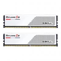 Модуль пам'яті для комп'ютера DDR5 32GB (2x16GB) 5200 MHz Ripjaws S5 Matte White G.Skill (F5-5200J4040A16GX2-RS5W)