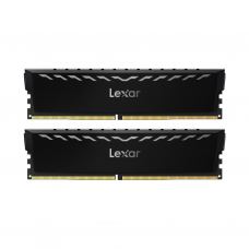 Модуль пам'яті для комп'ютера DDR4 16GB (2x8GB) 3600 MHz THOR Black Lexar (LD4U08G36C18LG-RGD)