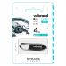 USB флеш накопитель Wibrand 4GB Aligator Black USB 2.0 (WI2.0/AL4U7B)