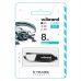 USB флеш накопитель Wibrand 8GB Aligator Black USB 2.0 (WI2.0/AL8U7B)