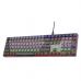 Клавиатура GamePro MK145R Red Swich Low Profile USB Dark Gray (MK145R)