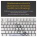 Клавиатура Ducky One 3 Cherry MX Blue RGB UA USB White (DKON2108ST-CUAPXPWWWSC1)