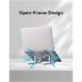 Подставка для ноутбука Vention Laptop X-type Stand Silver Aluminum Alloy (KDMI0)