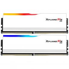 Модуль памяти для компьютера DDR5 32GB (2x16GB) 6000 MHz Ripjaws M5 RGB Matte White G.Skill (F5-6000J3040F16GX2-RM5RW)
