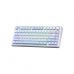Клавиатура Aula F75 Gasket Greywood V3 switch Hot-Swap PBT Wireless/Bluetooth/USB Blue (6948391208633)