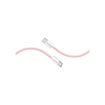 Дата кабель USB-C to USB-C 1.2m Promate (ecoline-cc120.pink)