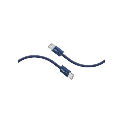 Дата кабель USB-C to Lightning 1.2m Promate (ecoline-ci120.navy)