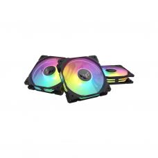 Кулер для корпуса ASUS TUF Gaming TR120 ARGB Reverse Triple Pack Black (90DA00D0-B09020)