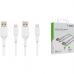 Дата кабель USB 2.0 AM to Lightning 1.0m 12W PVC (2 Pack) White Belkin (CAA001BT1MWH2PK)