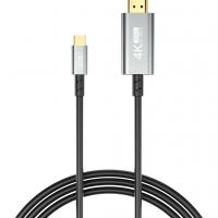 Кабель мультимедийный USB-C to HDMI M 1.8m XO (GB019-CHDMI.tranish)