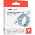 Дата кабель USB-C to USB-C 1.2m Magnetic 60W blue Verbatim (31852)