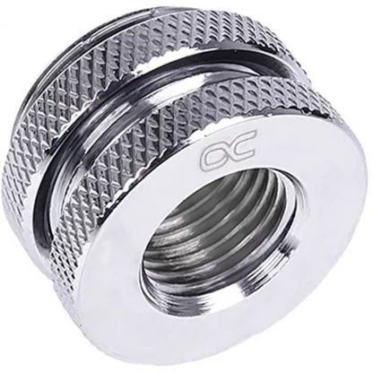Фитинг для СЖО Alphacool HF bulkhead connector passthrough G1/4 - chrome (17068)