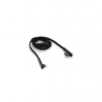 Дата кабель USB 2.0 AM to Lightning 1.0m 4.0A 90° corner black PZX (YT-PZX/V-113-M/B)