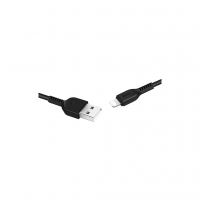 Дата кабель USB 2.0 AM to Lightning 1.0m 2.4A black HOCO (6957531061144)