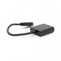 Переходник HDMI M to VGA F 0.1m 4K/2K black Voltronic (YT-C-HDMI(M)/VGA(F)-B)