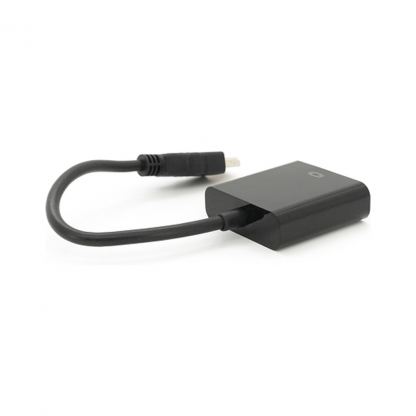 Переходник HDMI M to VGA F 0.1m 4K/2K black Voltronic (YT-C-HDMI(M)/VGA(F)-B)