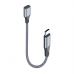 Переходник USB-C M to Lightning F 0.17m gray ColorWay (CW-AD-CL)