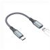 Переходник USB-C M to Lightning F 0.17m gray ColorWay (CW-AD-CL)