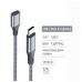 Переходник USB-C M to Lightning F 0.17m gray ColorWay (CW-AD-CL)