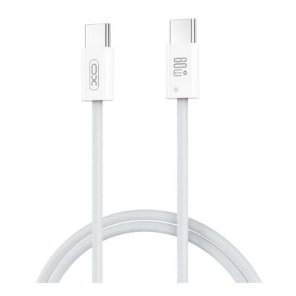 Дата кабель USB-C to USB-C 1.0m 60W white XO (NBQ273_C_White)
