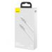Дата кабель USB-C to USB-C 1.0m 100W metal white Baseus (CATJK-C02)