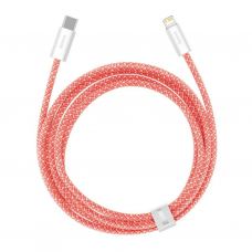 Дата кабель USB-C to Lightning 2.0m 20W orange Baseus (CALD000107)