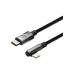 Дата кабель USB-C to Lightning 1.0m 20W 90° corner black Baseus (CAVP000201)