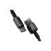 Дата кабель USB 2.0 AM to USB-C 1.0m 100W black Baseus (CAWJ000001)