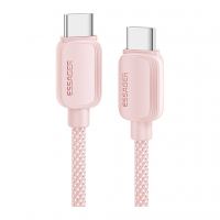 Дата кабель USB-C to USB-C 1.0m 100W pink Essager (EXCTT1-WL04-P)