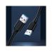 Дата кабель USB 2.0 AM/AM 0.5m US102 black UGREEN (10308)