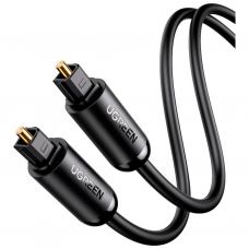 Кабель мультимедійний Optical Toslink 1.5m AV122 black Ugreen (70891)